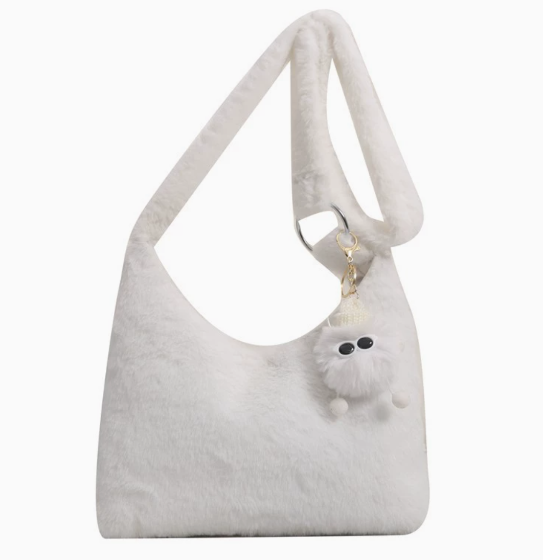 $99.99 Fluffy chain shoulder bag